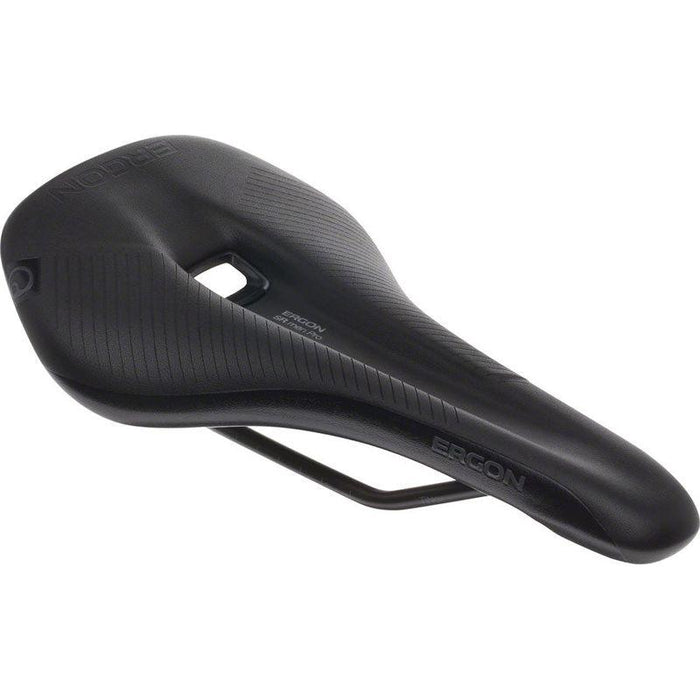 Ergon SR Pro Saddle Men- Titanium Stealth Performance Ergonomic Bicycle Saddle Bicycle Saddles