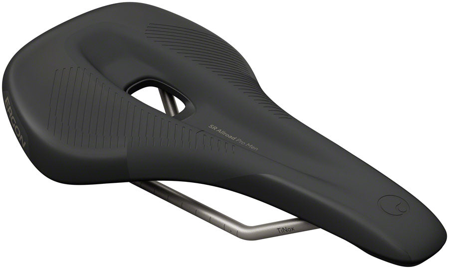 Ergon SR Allroad Pro Saddle - TiNox SL Black Men's Medium/Large
