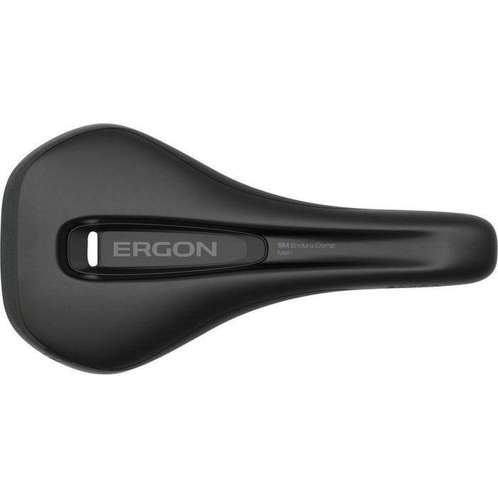 Ergon SM Enduro Comp Saddle - Stealth/Oilslick Mens Performance Mountain Bike Saddle Bicycle Saddles