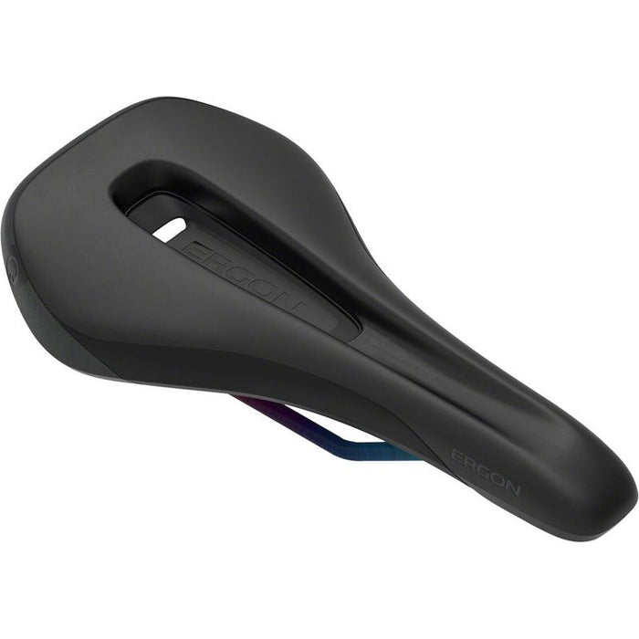 Ergon SM Enduro Comp Saddle - Stealth/Oilslick Mens Performance Mountain Bike Saddle Bicycle Saddles