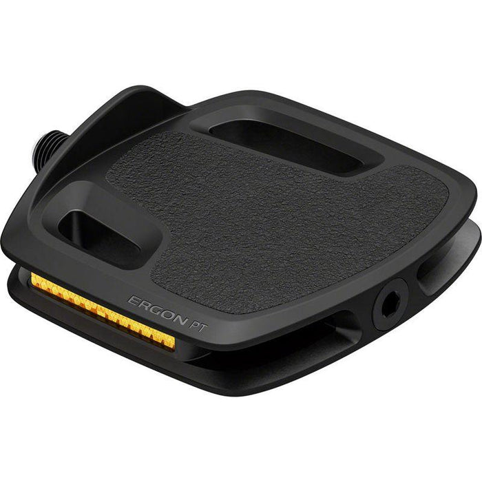 Ergon PT Pedals - Platform Composite Bicycle Pedals, Durable Ergonomic Design Bicycle Pedals