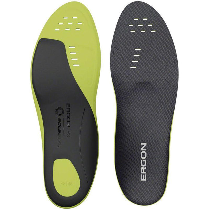 Ergon IP Pro Solestar Insoles - Performance Cycling Footbeds for Comfort & Support Bicycle Shoe Accessories
