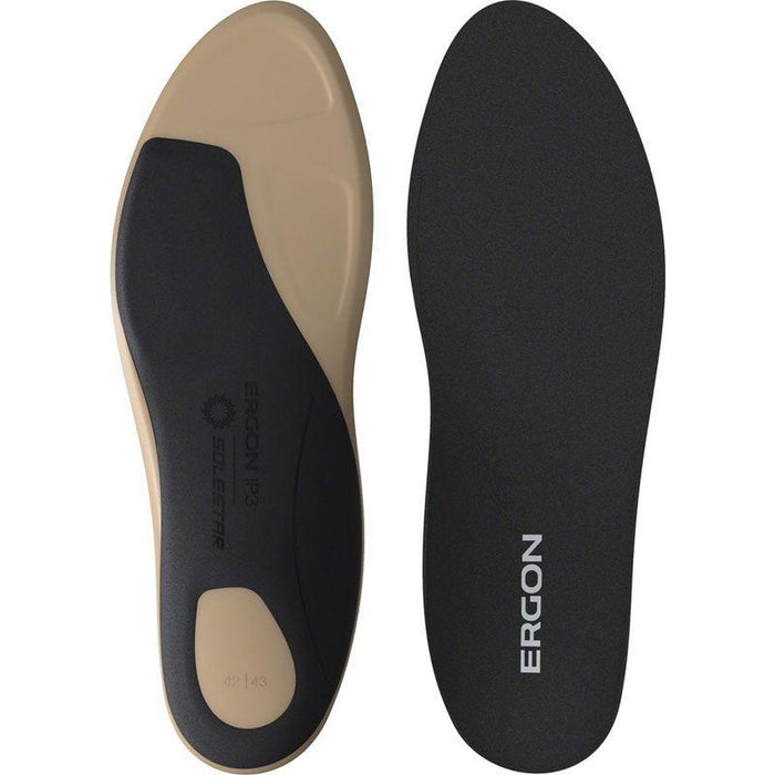 Ergon IP Tour Solestar Cycling Insoles - Performance Footbed for Road & MTB Bicycle Shoe Accessories