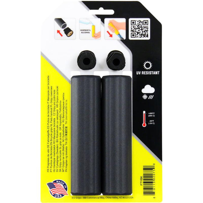 ESI Fatty's Grips - Black Bicycle Grips