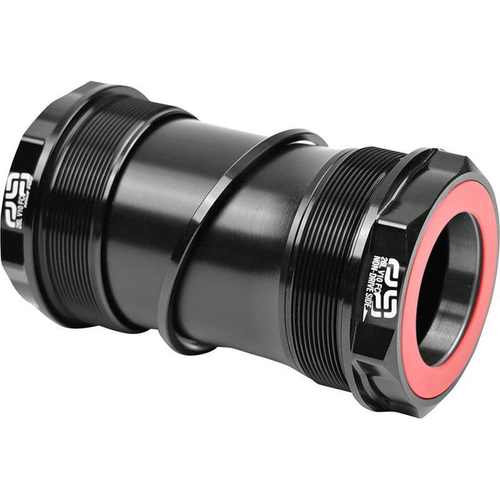 e*thirteen T47 Threaded Bottom Bracket - 68/73mm For 30mm Spindle Black