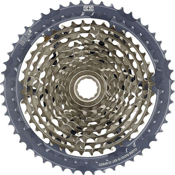 e*thirteen Helix Race Cassette - 12-Speed 13-52t Gray