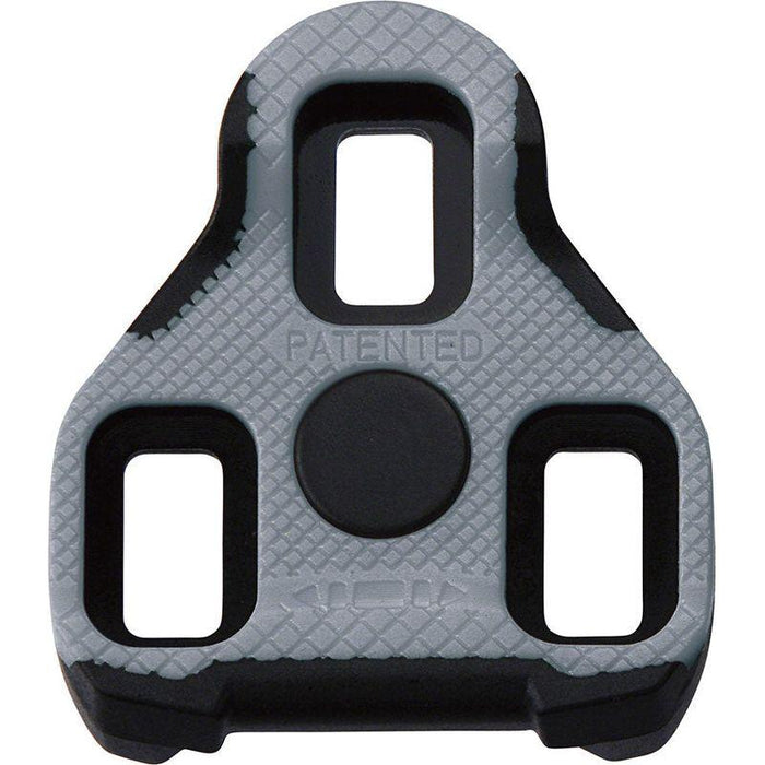 Exustar Black 11 Look Keo Cleats Gray/Black Bicycle Cleats