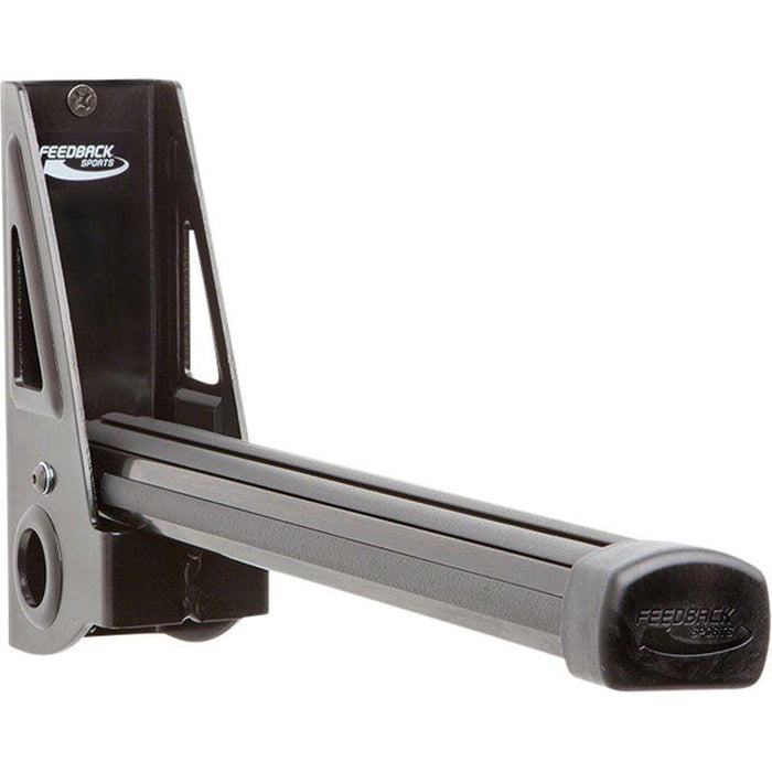 Feedback Sports Wall Post Display Stand - 1-Bike Wall Mounted Folding Black