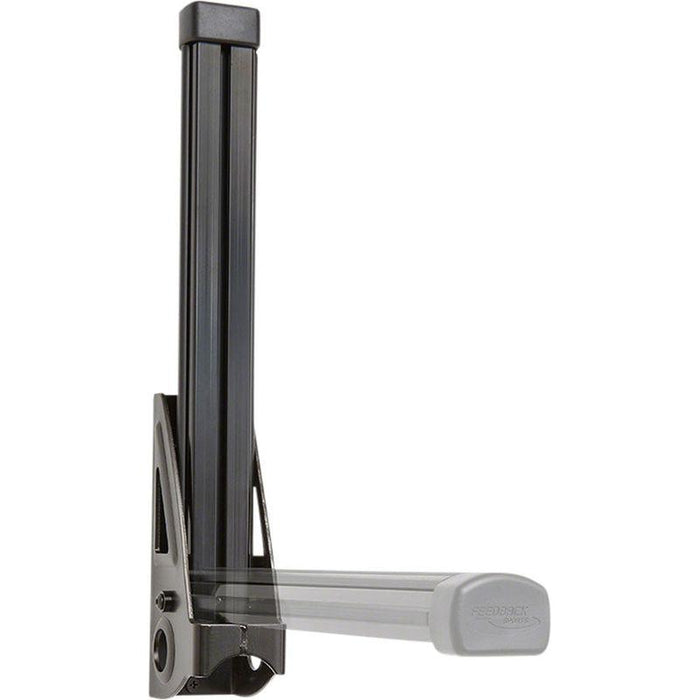Feedback Sports Wall Post Display Stand - 1-Bike Wall Mounted Folding Black