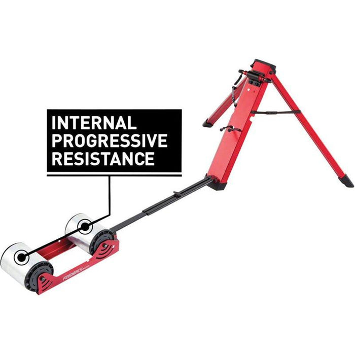 Feedback Sports Omnium Over-Drive Rear Wheel Trainer - Fork Mount Progressive Resistance Red