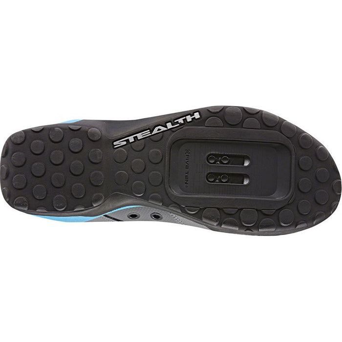 Five Ten Kestrel Lace Mountain Clipless Shoes - Women's Gray Five / Shock Cyan / Core Black 10