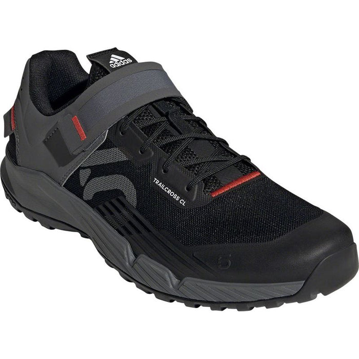 Five Ten Trailcross Mountain Clipless Shoes - Men's Core Black/Gray Three/Red 12