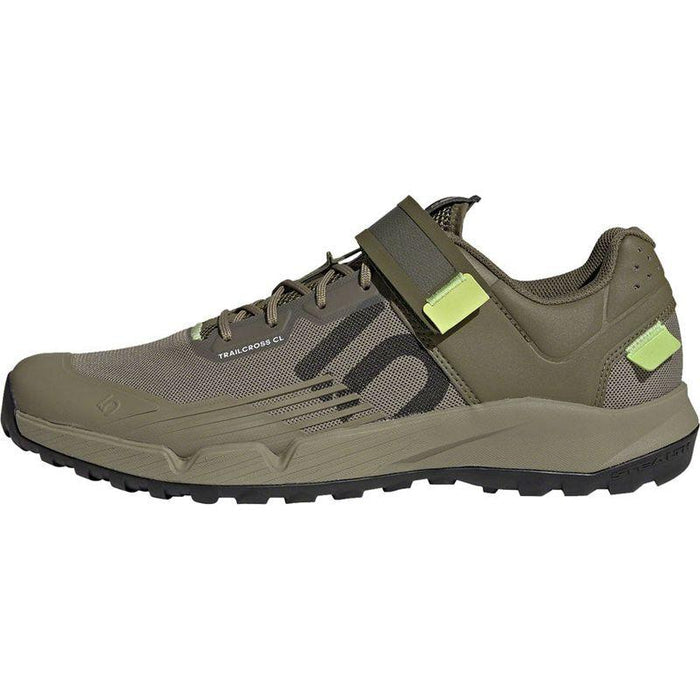 Five Ten Trailcross Mountain Clipless Shoes - Men's Orbit Green/Carbon/Pulse Lime 12