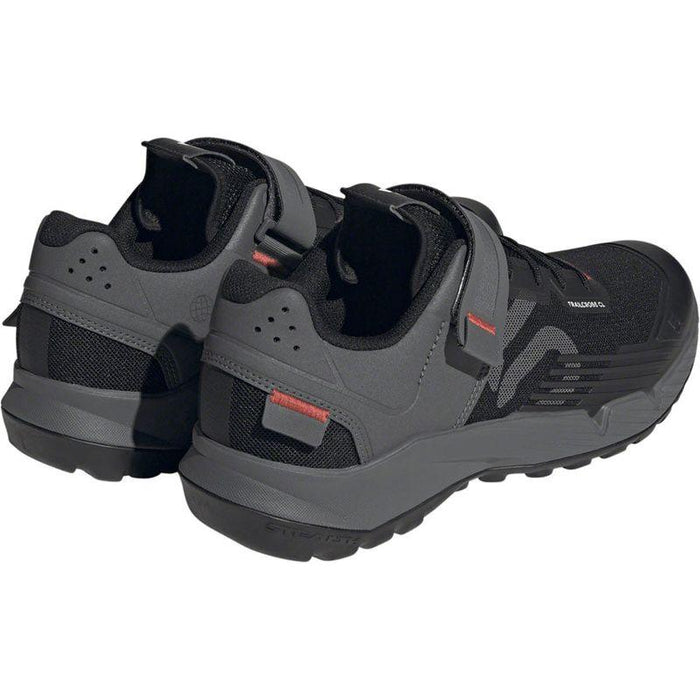 Five Ten Trailcross Mountain Clipless Shoes - Men's Core Black/Gray Three/Red 10.5