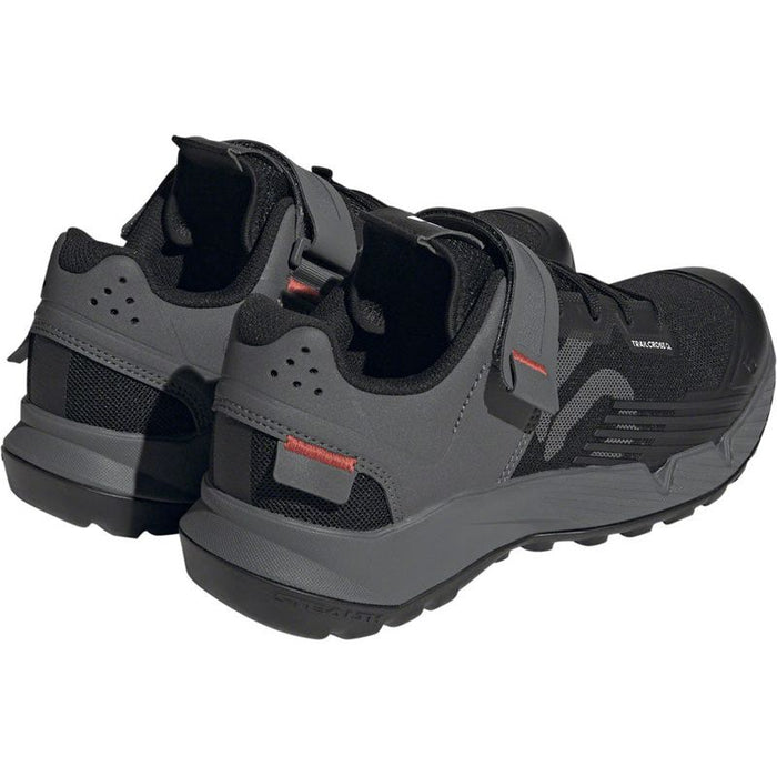 Five Ten Trailcross Mountain Clipless Shoes - Women's Core Black/Gray Three/Red 10