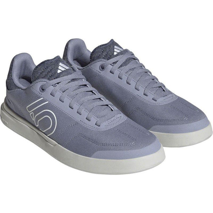 Five Ten Sleuth Deluxe Canvas Flat Shoes - Women's Silver Violet/Ftwr White/Coral 7