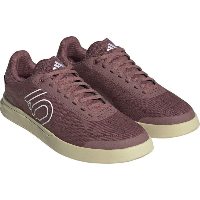 Five Ten Sleuth Deluxe Canvas Flat Shoes - Women's Quiet Crimson/Ftwr White/Core Black 6