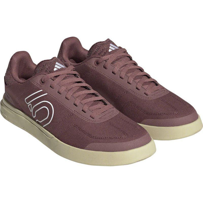 Five Ten Sleuth Deluxe Canvas Flat Shoes - Women's Quiet Crimson/Ftwr White/Core Black 9.5