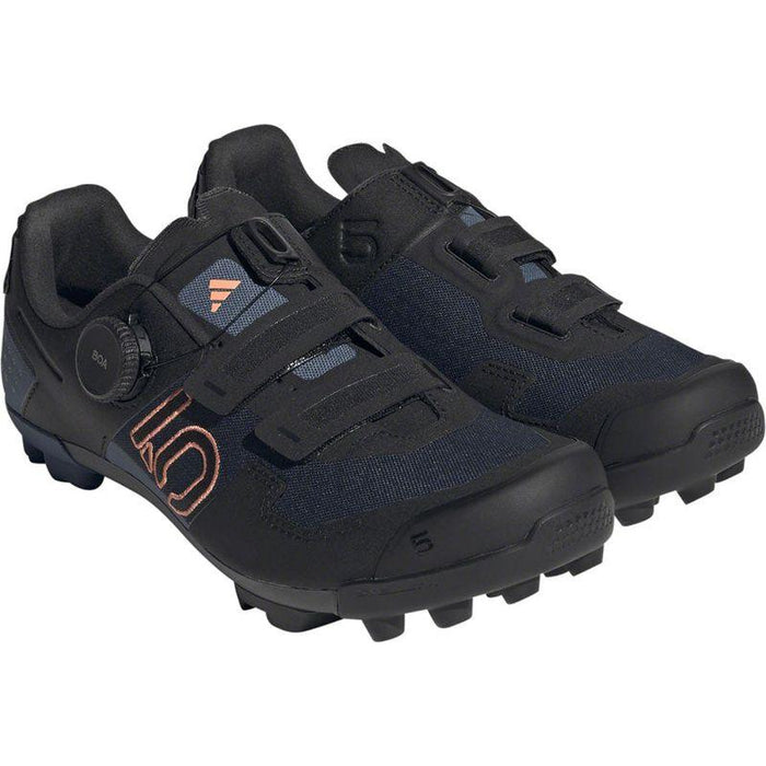Five Ten Kestrel BOA Mountain Clipless Shoes - Women's Legend Ink/Core Black/Coral Fusion 8
