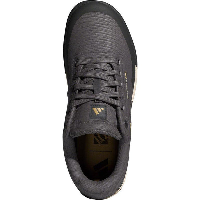 Five Ten Freerider Pro Canvas Flat Shoes - Men's Charcoal/Carbon/Oat 7.5