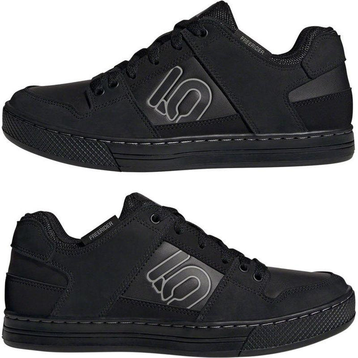 Five Ten Freerider DLX Flat Shoes Mens Core Black/Core Black/Grey Three Bicycle Shoes