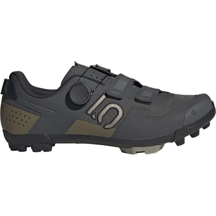 Five Ten Kestrel BOA Mountain Clipless Shoes - Men's Gray Six/Silver Pebble/Olive Strata 9.5