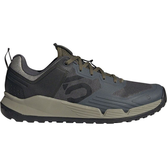 Five Ten Trailcross XT Flat Shoes - Men's Gray Six/Core Black/Olive Strata 14