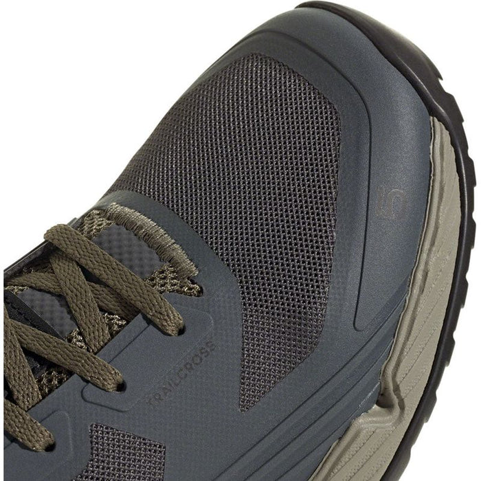 Five Ten Trailcross XT Flat Shoes - Men's Gray Six/Core Black/Olive Strata 7.5
