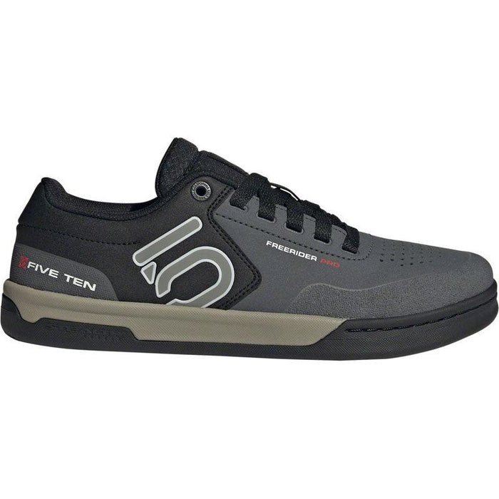 Five Ten Freerider Pro Flat Shoes - Men's Gray Six/Silver Pebble/Core Black 7.5