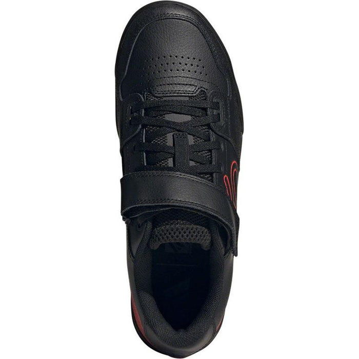 Five Ten Hellcat Mountain Clipless Shoes - Men's Core Black/Red/FTWR White 13