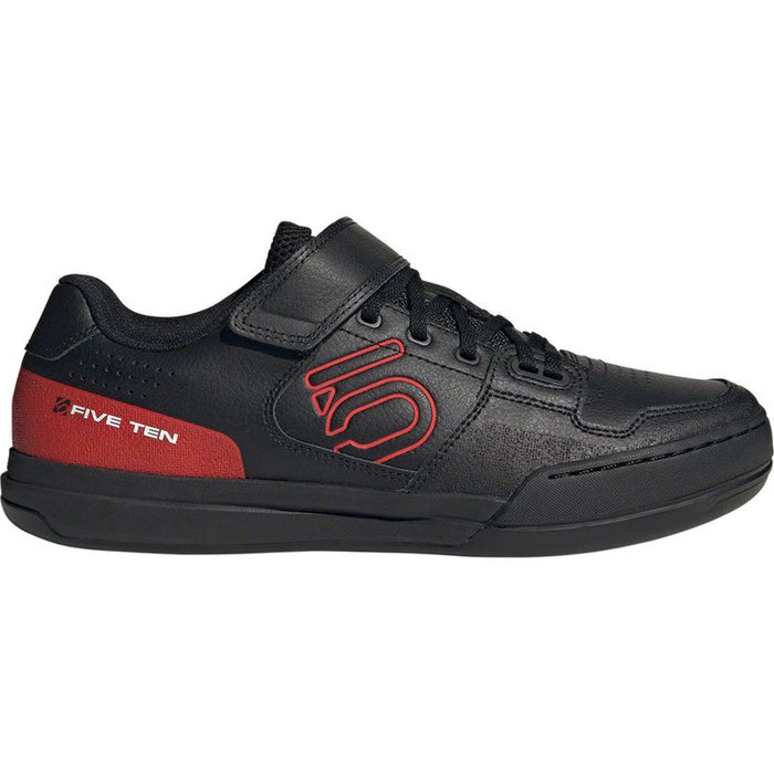Five Ten Hellcat Mountain Clipless Shoes - Men's Core Black/Red/FTWR White 4.5