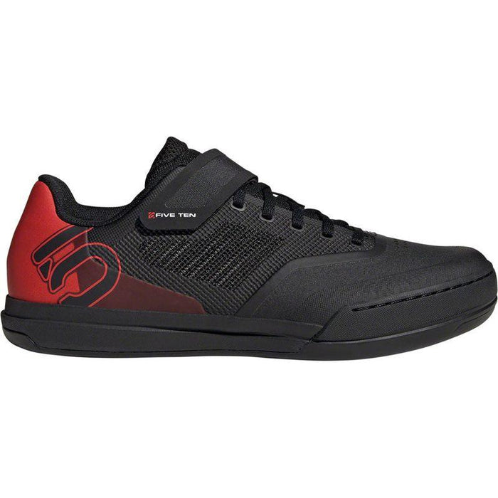 Five Ten Hellcat Pro Mountain Clipless Shoes - Men's Core Black/Core Black/Red 5