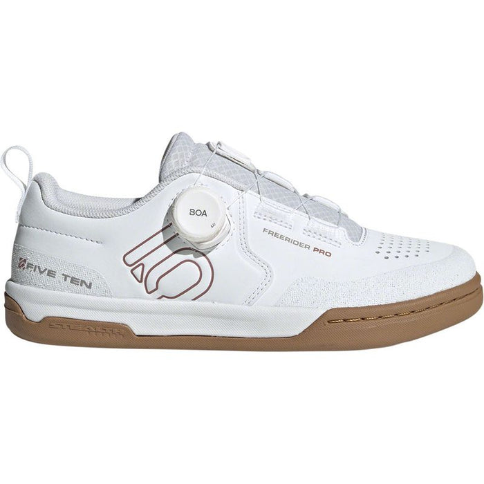 Five Ten Freerider Pro BOA Flat Shoes - Women's FTWR White/Warm Clay/Gray Three 6
