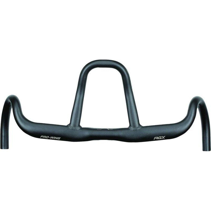 Full Speed Ahead Pro-Wing AGX Drop Handlebar - Aluminum 31.8mm 44cm Black