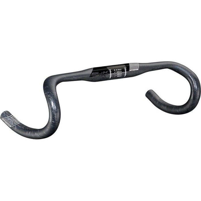 Full Speed Ahead SL-K Compact Drop Handlebar - Carbon 31.8mm 40cm Black