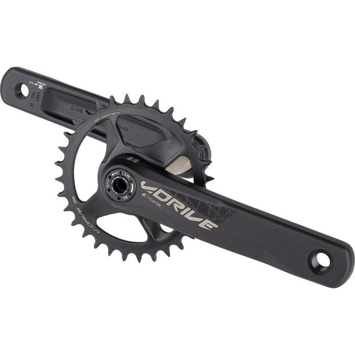Full Speed Ahead V-Drive Modular 1x Crankset - 170mm 11/12-Speed 32t Direct Mount MegaExo Spindle Interface Black
