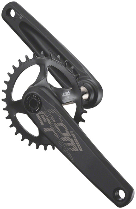Full Speed Ahead Comet Modular Crankset - 170mm 11/12-Speed 32t Direct Mount Full Speed Ahead MegaExo Spindle Interface Black