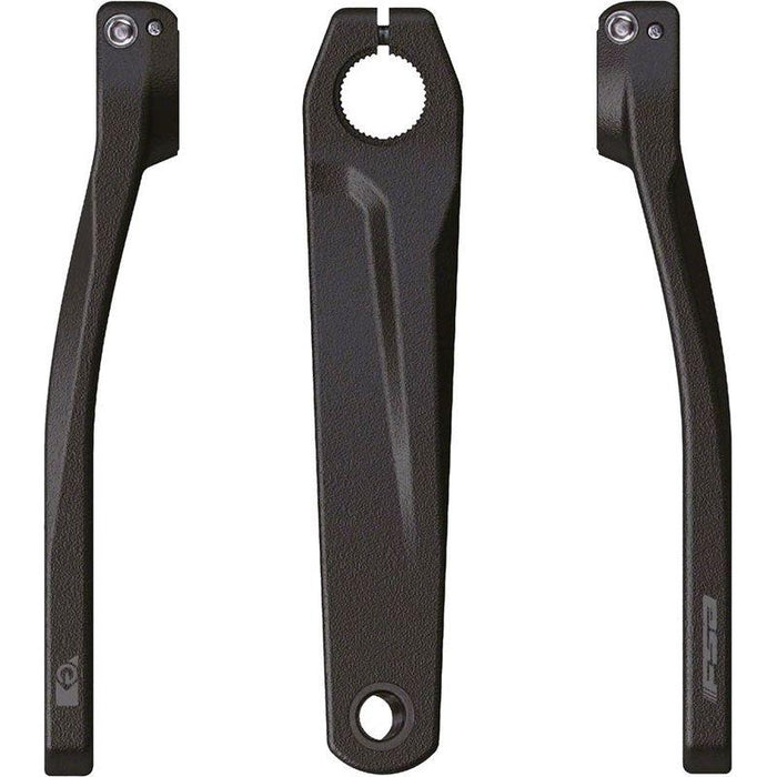 Full Speed Ahead CK-752 Shimano STEPS Ebike Crank Arm Set - 160mm Hollowtech II Black