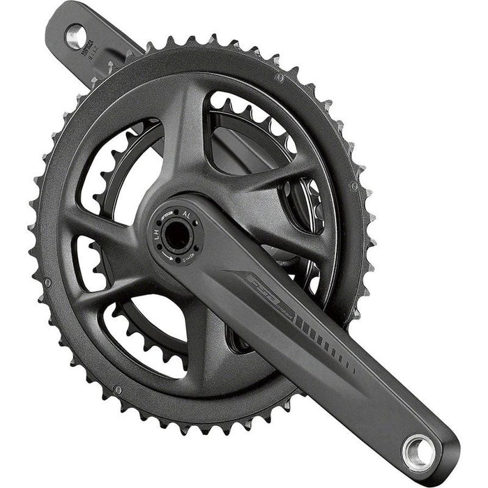 Full Speed Ahead Omega AGX 2x Crankset - 172.5mm 11-Speed 50/34t DM/90 BCD 19mm MegaExo Spindle N11 Black