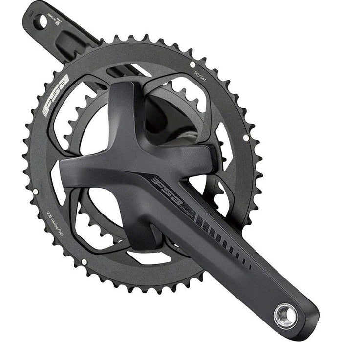 Full Speed Ahead Omega Crankset- 170mm 11-Speed 50/34t 120/90 BCD Full Speed Ahead MegaExo 19 Spindle Interface Black