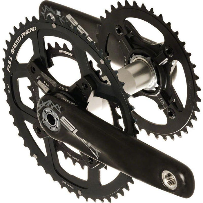 Full Speed Ahead SL-K Light BB392 Tandem Rear Crankset - 170mm 50/34t Direct Mount Black