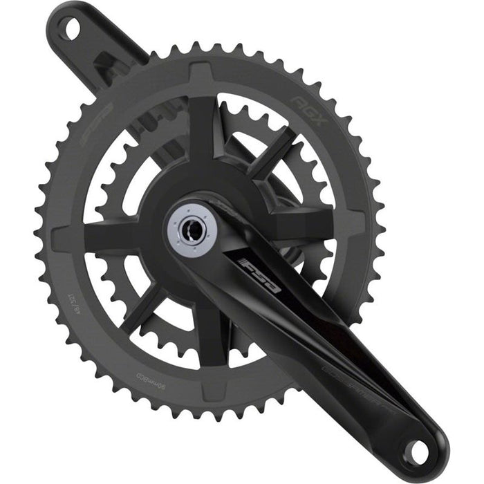 Full Speed Ahead Gossamer Pro Modular AGX Crankset - 175mm 11-Speed 46/30t DM/90 BCD 386 EVO Spindle Interface Black