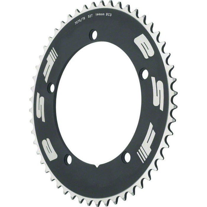 Full Speed Ahead Pro Track 50t x144mm Black Chainring 1/2x1/8