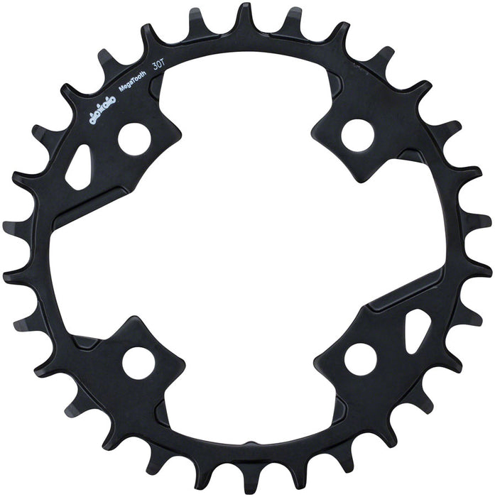Full Speed Ahead Gamma Pro Mega Tooth Chainring - 30t 82 BCD Aluminum 1 x 11 Black