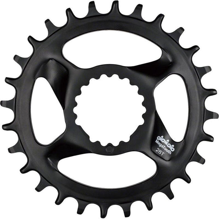 Full Speed Ahead Comet MegaTooth Direct Mount Chainring - 28t FSA Direct Mount For 12-Speed Shimano Hyperglide Black