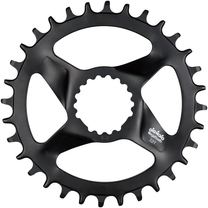 Full Speed Ahead Comet MegaTooth Direct Mount Chainring - 32t FSA Direct Mount For 12-Speed Shimano Hyperglide Black