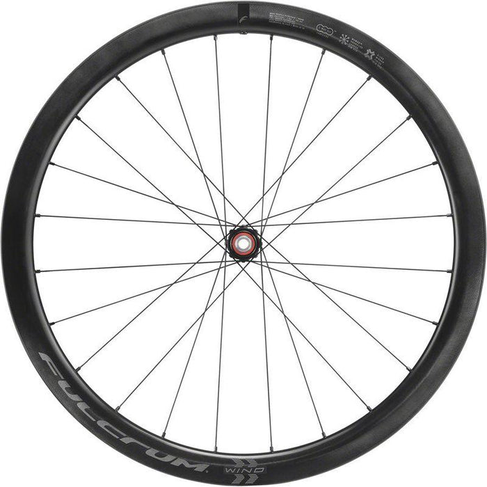 Fulcrum WIND 42 Front Wheel - 700 12 x 100mm Center-Lock Black