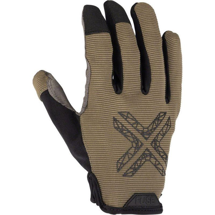 FUSE Stealth Gloves - Olive Full Finger Small