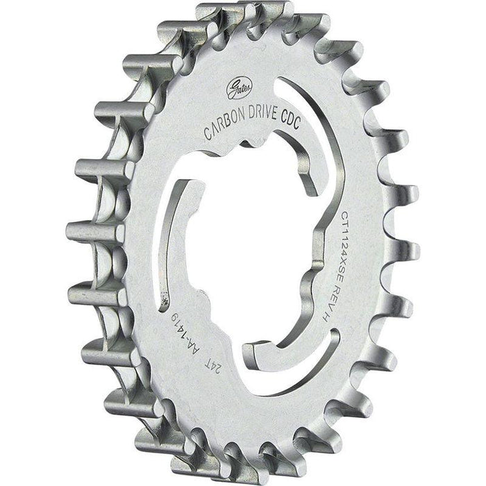 Gates Carbon Drive CDC CenterTrack Rear Sprocket for Enviolo - 24t Silver