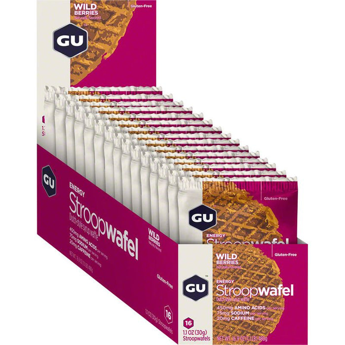 GU Energy Stroopwafel Bicycle Nutrition Bars